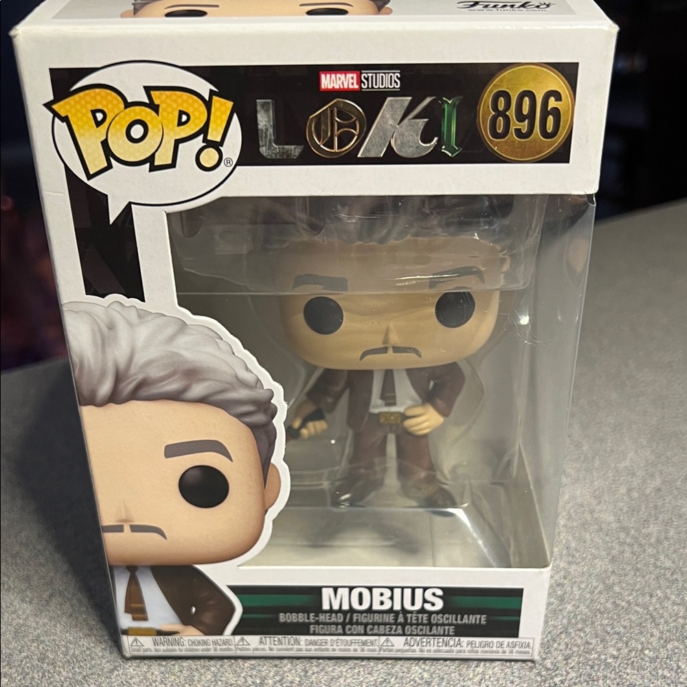 Funko Mobius Figure with Gray Hair